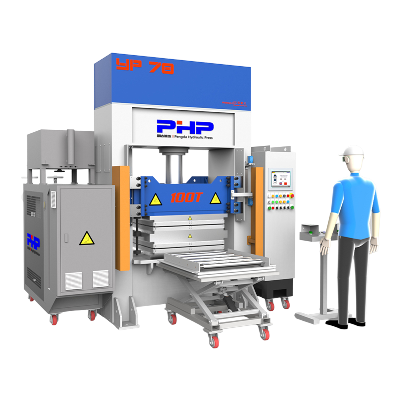 Peek Sheet Thermoformpresse