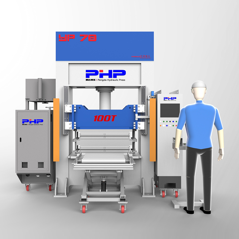 Peek Sheet Thermoformpresse