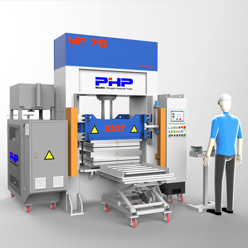 Peek Sheet Thermoformpresse