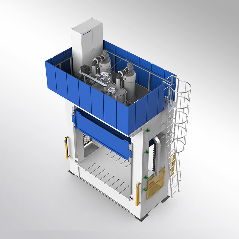 Hydraulische Presse für die Raddeckelschale